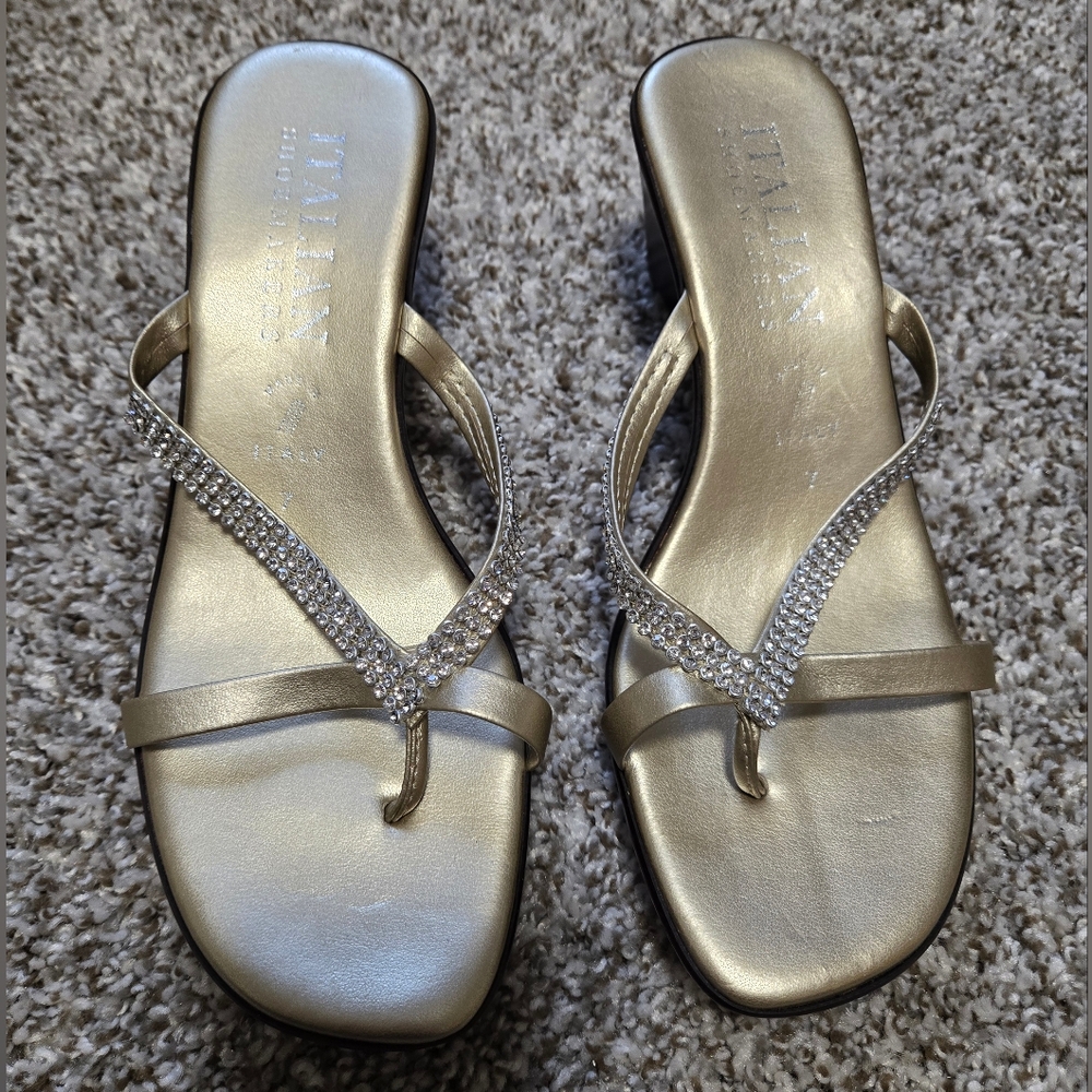 Gold Women's Sandals